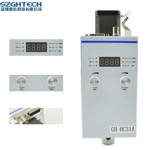 New Version Automatic Arc and cap voltage plasma torch height controller for CNC Plasma cutter cutting machine THC GH-HC31