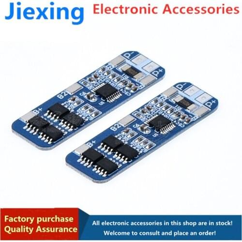 3 series 12V18650 lithium battery protection board 11.1V 12.6V anti-overcharge, over-discharge peak 10A over-current protection