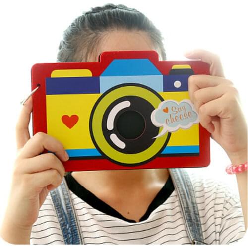 Creative Cute Scrapbooking DIY Photo Album Baby Scrapbook Album Movie Ticket Coin Collector Album