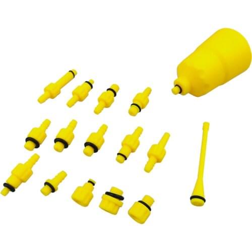 All in One Hydraulic Brake Oil Bleed Kits Universal MTB Road Bike Bicycle Disc Brake Mineral Oil Filling Tools