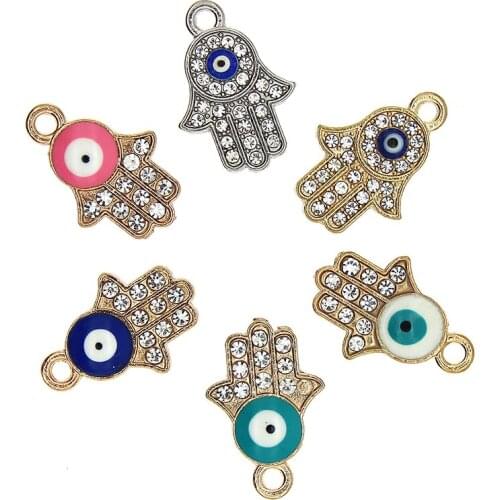 XL Enamel Bracelets With Pendants