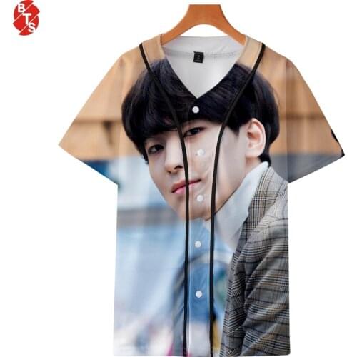 Kpop Bang Store Seventeen 3D Printed Baseball T-shirts Women/Men Fashion Summer Short Sleeve Tshirts 2019 Hot Sale Casual Wear