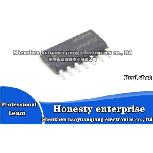 10PCS Genuine original MC74HC08ADR2G HC08AG SOIC-14 quad 2-input and gate chip