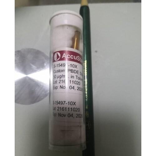 For 10 Kinds Of Polybrominated Diphenyl Ether Mixed Standard PBDEs Mixed Standard S-15497-10X American AccuStandard0