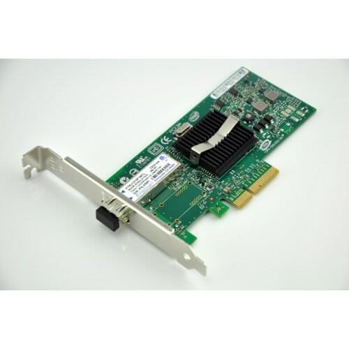 1000Mbps PCIe X4 NIC Card Server Adapter w/ SFP LX Single-mode Module EXPI9402PF Free Shipping