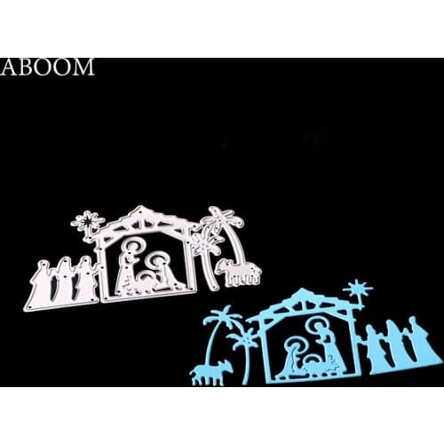 ABOOM 1PC Pray Designs New Metal Steel Cutting Dies Embossing Scrapbooking Stencil Craft Cut Dies For DIY Card Decoration