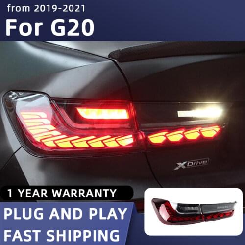 Car Styling Taillights for G20 LED Tail Light 2019-2020 G28 LED Tail Light GTS Design 320i 325i Lamp DRL Rear Turn Signal Autom