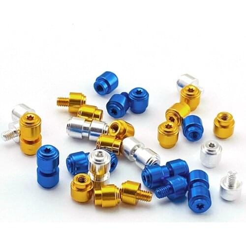 Custom Raw Aluminum Thumb Stud Screw Thumb Push Folding Knife Screw DIY Accessories for Benchmade 535