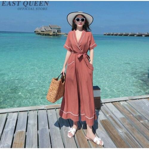 Jumpsuits for women 2018 beach fashion holiday overalls for women AA3692 Y