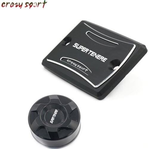 Front &Rear Brake Fluid Reservoir Cover For YAMAHA Super Tenere xt1200z 2015-2017 Motorcycle Master Cylinder Accessories