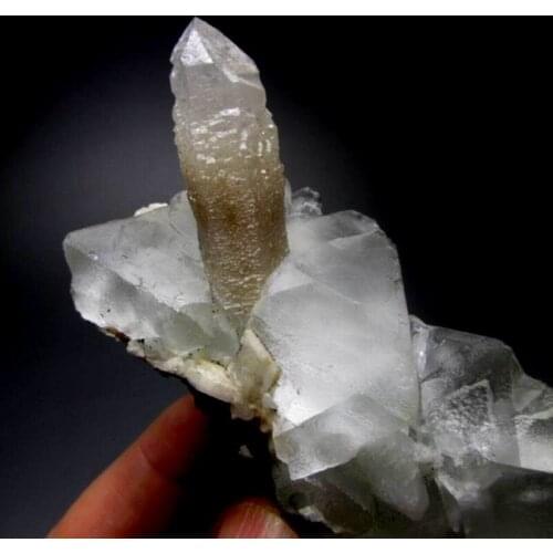 300g Quartz+Fluorite+Arsenopyrite+Calcite - crystals and stones healing Mineral specimen Home Decor feng shui decoration