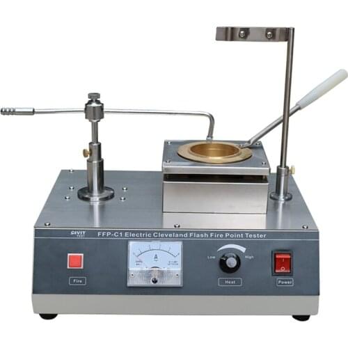 FFP-C1 Desktop Professional Special Heating Furnace Cleveland Open-Cup Flash Point Apparatus Tester 220V
