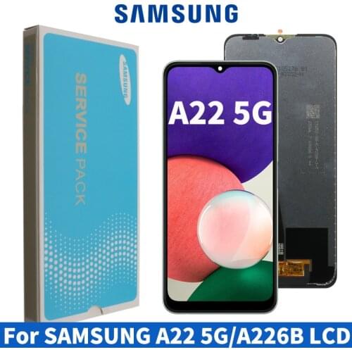 6.6'' Original Display For Samsung Galaxy A22 5G SM-A226B A226 Display Touch Screen Digitizer Assembly For Samsung A226B LCD