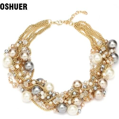 OSHUER Beaded Chokers