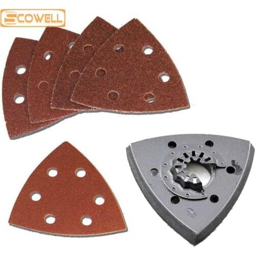 30% off Sanding paper Triangular sanding pad suit for Starlock oscillating power multi tool saw blade