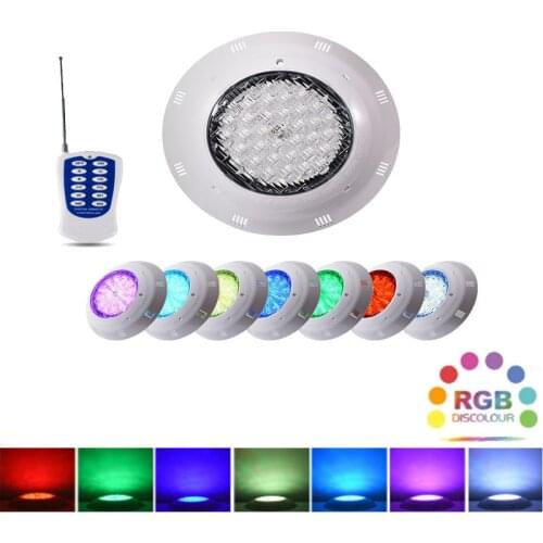 20W 30W 40W 50W LED Underwater Swimming Pool Lights RGB Color Changing AC12V IP68 Waterproof Lamp with Remote Controller