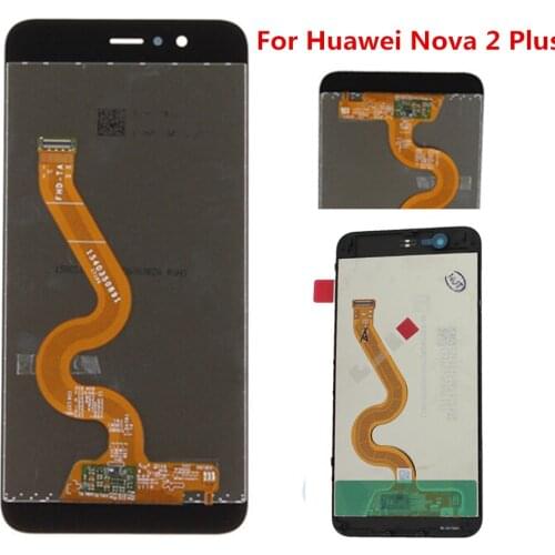 SYART Parts Black White Gold LCD Display 5.5'' AAA Quality Touch Screen Digitizer Assembly Replacement For Huawei Nova 2 Plus