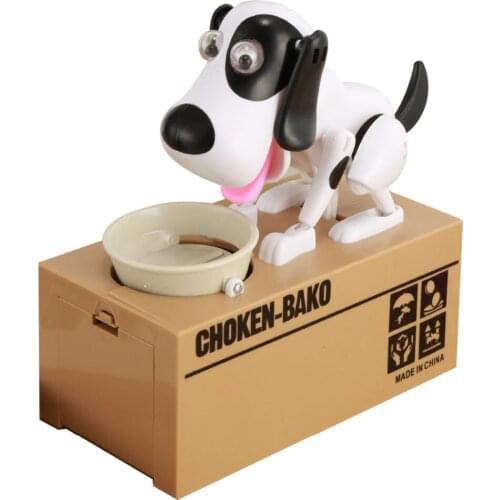 Steal Coin Robotic Dog Bank Canine Money Box Doggy Coin Bank Money Saving Box