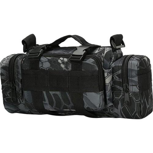 Utility Tactical Waist Pack Molle Pouch Military Camping Hiking Bum Bags Outdoor Hook Gadget for Camera Small Items