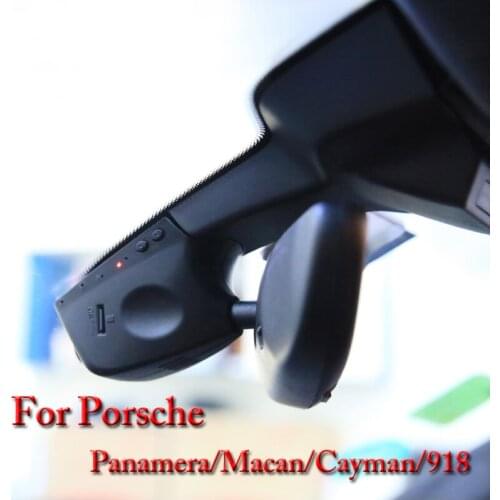 Dashcam FHD 1080P WiFi G-sensor WDR is Auto Video recording Parking Monitoring Car DVR for Porsche Cayenne/Panamera/Macan