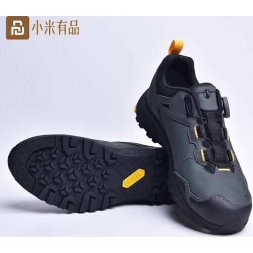 Xiaomi Extrek Waterproof Habu Knobs Outdoor Walking Shoes Cowhide Mens Sneakers Quick Drying Antibacterial Climbing Hiking Shoes