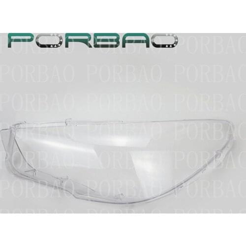 Front Headlight Glass lens cover for 5 Series F07 GT535 GT530 GT535 GT520 Headlamp Transparent Auto-shell 10-15 Replacement DIY
