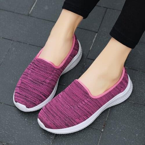 Pregant Women Shoes Expectant Mother Shoes Mesh Casual Loafers Lightweight Flats Slip on Comfortable Gym Sneakers Plus Size