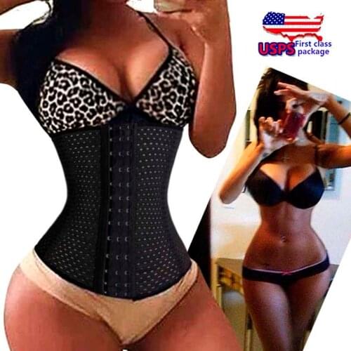 Women Corset Waist Trainer Shaper Waist Waistband Slimming Belt Bodysuit Shaperwear Body Shaper Ladies Girdles