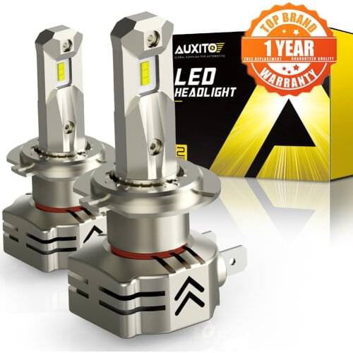 2PCS H8 H11 H7 Led Bulb Headlight FOR Audi A3 8P 8L 8V A4 B5 B6 B7 B8 9005 HB3 9006 HB4 H4 H/L Beam Led Car Headlight Lamp 12V