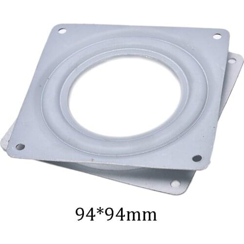 72*72mm Mechanical Projects Square Exhibition Turntable Bearing Swivel Plate Base Hinges Hardware Fitting Desk Tool
