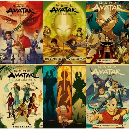 Classic Anime Diamond Painting Cartoon Avatar The Last Airbender Diamond Embroidery Mosaic Home Decoration Cross Stitch Kits