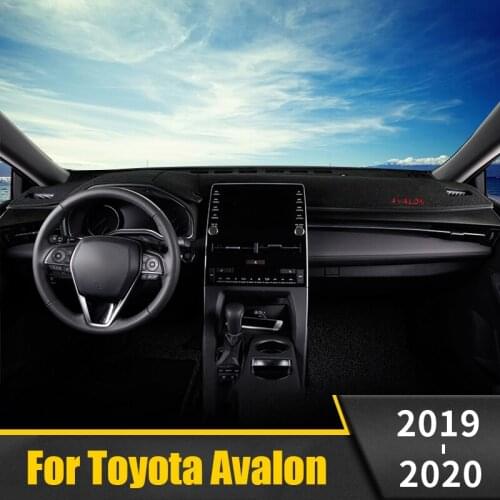 For Toyota Avalon 2018 2019 2020 Car Dashboard Cover Mat Sun Shade Pad Instrument Panel Carpets Protector Accessories