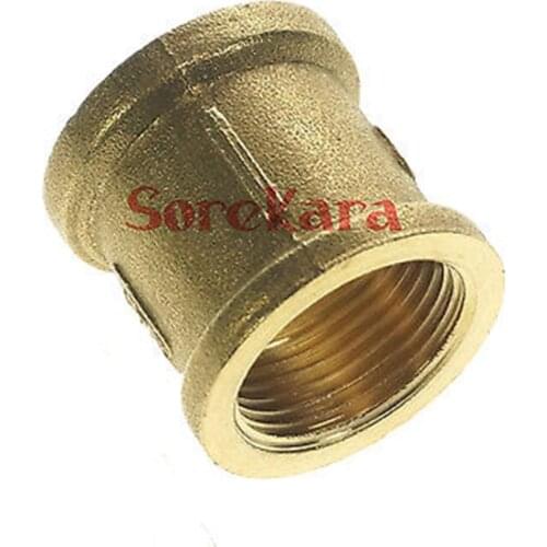 1.1/2" BSP Female Thread Brass Pipe Fittings Hex Nut Rod Connector Coupling