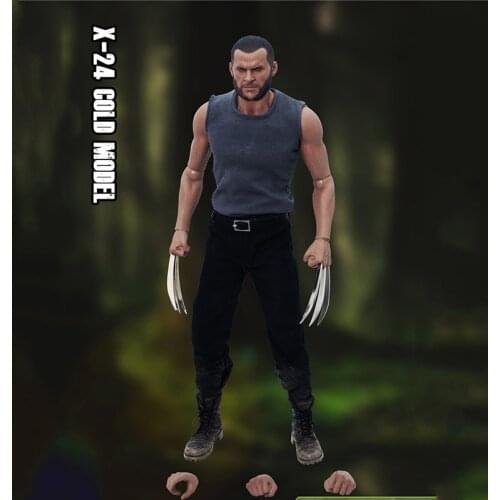 1/6 Scale King Kong Model wolf Toys clone wolf X24 wolf war damage version normal version 12' Full Set Action Figure Doll Tody