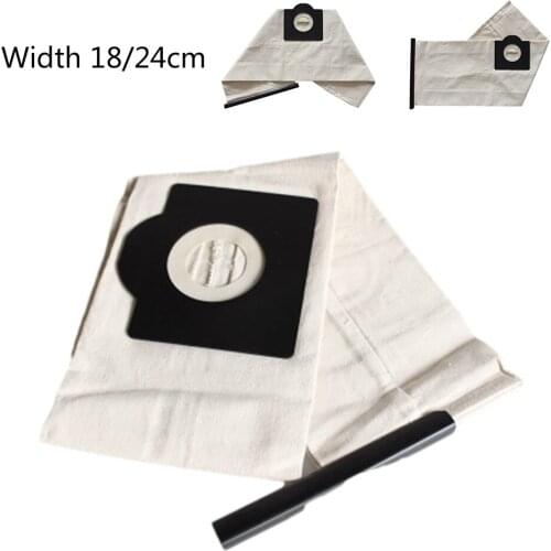 For Karcher WD3 MV3 SE4001 A2299 K2201 F K2150 Washable Cloth Dust Bags Vacuum Cleaner Trash Bags Spare Parts Accessories