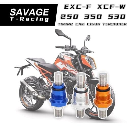 Timing Cam Chain Tensioner For SX-F XC-F XCF-W EXC-F 250 350 XC-W SMR EXC-R XCR-W 400 450 505 530 Manual Adjuster Holding Bolt