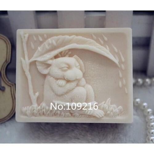 Wholesale!!!1pcs Take Shelter From Rain (ZX123) Silicone Handmade Soap Mold Crafts DIY Silicone Mould