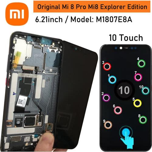 AMOLED Fingerprints LCD Display For Xiaomi Mi 9 Lite Mi9 Lite Touch Screen Digitizer Assembly For XiaomiMi CC9 LCD Screen