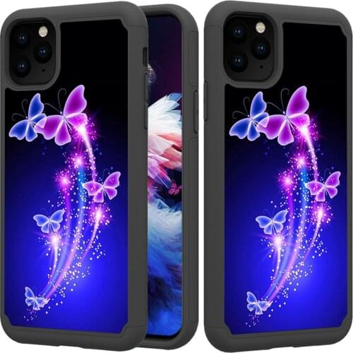 Shockproof Phone Case For iphone 11 Pro Max Case Hybrid Silicone Hard Back Cover For iphone 11 Pro Armor Cover Coque