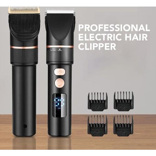 Adjustable Rechargeable Hair Trimmer Men Shaving Machine Home Barber Hair Clipper For Men Kids Shaver Haircut Cutter