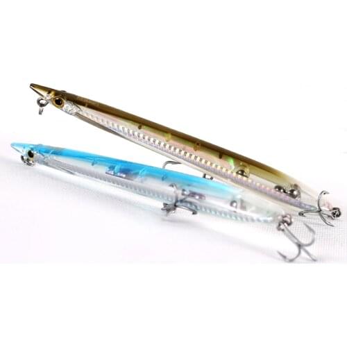 Kingdom Fishing Lure Floating Sinking Pencil 155mm/20g 24g 180mm/31g 40g Strong Hooks Noisy Design Model 7506