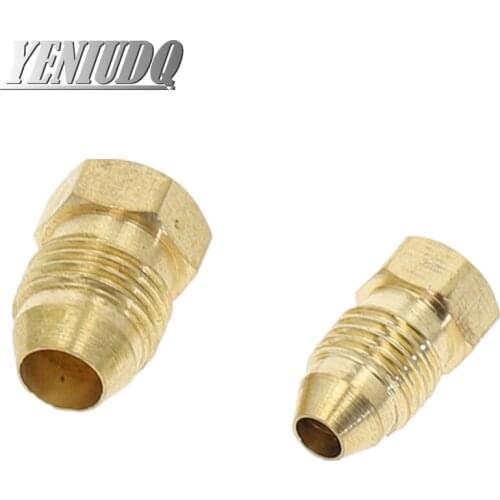 5pcs Oil separator plug M8X1 M10X1 Oil lube oil is blocked Tubing joint brass Nylon tube Plug Fittings