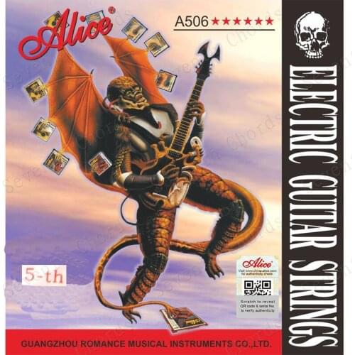 10 Pcs A506-SL Single Electric Guitar 5 String A-5th 032 inch/0.81mm (This is no string set,only 10 pieces 5 string)