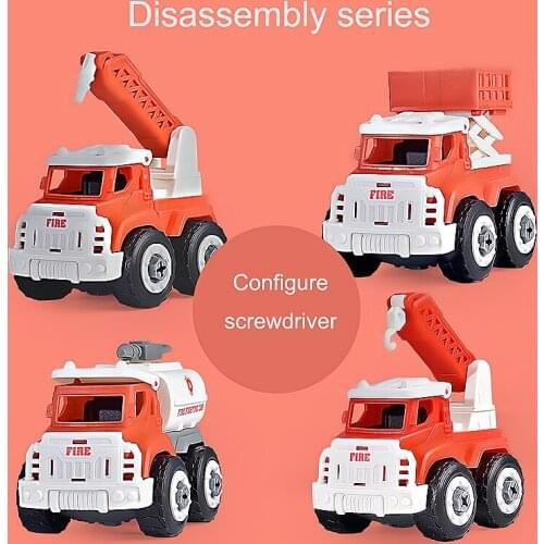 2021 Toys Fire Transport Truck Toys Storage Truck Aircraft Engineering Vehicle Boy Model Toys ChildrenS Birthday Gift Boy Toys