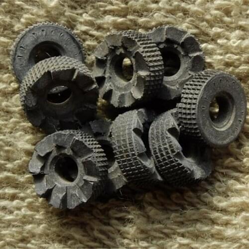 3pcs/Pack 9*3*3.4mm 9 Claw Flint Steel Grind Wheel Fit For Vintage Automatic Kerosene Press Lighter Replacement Repair DIY Parts