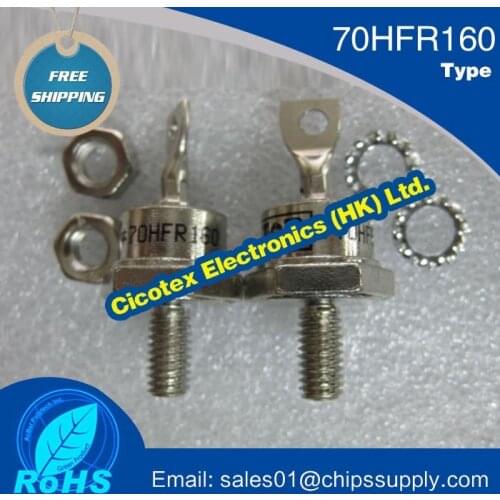 70HFR160 DO-203AB IGBT MODULE DIODE GEN PURP 1.6KV 70A DO203AB VS-70HFR160 VS70HFR160