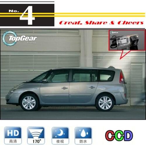 Car Camera For Renault Espace 4 VI High Quality Rear View Waterproof Back Up Camera PAL / NTSC Use | CCD + RCA Connector