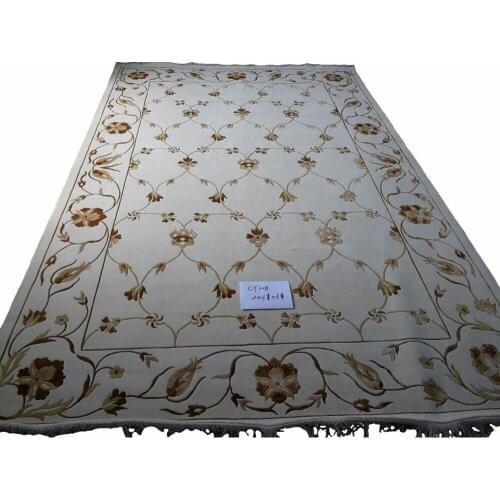 Free shipping 150Line 2X3M Hand-knotted Wool Silk Oriental Tibetan Rug handmade Tibetan carpet
