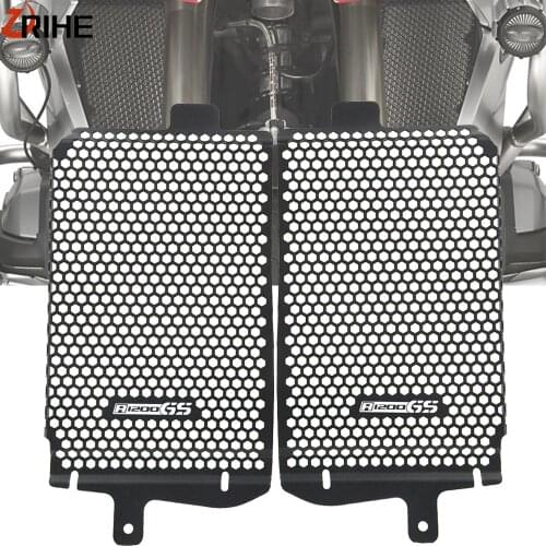 FOR BMW R1200GS R 1200 GS Rallye Moto Radiator Guard Grille Protector Cover R 1200GS Exclusive TE R1200 GS Adventure 2018 2017