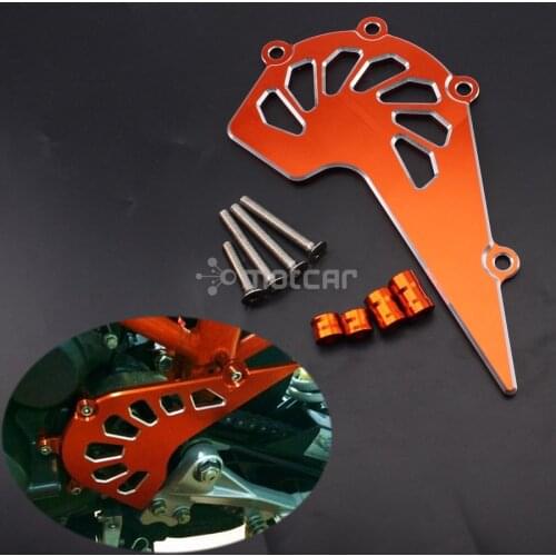 For KTM 200 390 DUKE 2013 2015 2016 Orange Color Motorcycle Aluminum Front Sprocket Cover Engine Chain Guard Case Protection